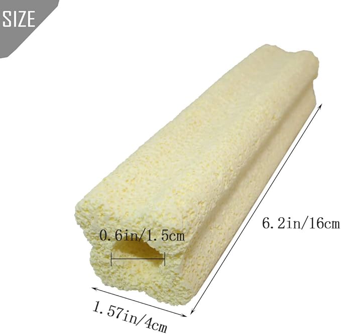 PINVNBY 20 Pcs 6.2-Inch Large Aquarium Filter Media Fish Tank Ceramic Media for Sump Canister Filter,Bakki Showers Filter,Trickle Filter,Aquaculture and Koi Ponds