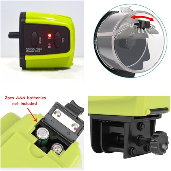 BESPORTBLE Aquarium Supplies Automatic Fish Feeder Koi Fish Food Feeder Intellectualized Control