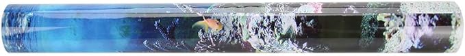 Fish Tank Poster, PVC Adhesive Fish Tank Decorations Pictures Aquarium Fish Tank Background Poster Underwater Coral Backdrop Decoration Paper (61 * 41cm)
