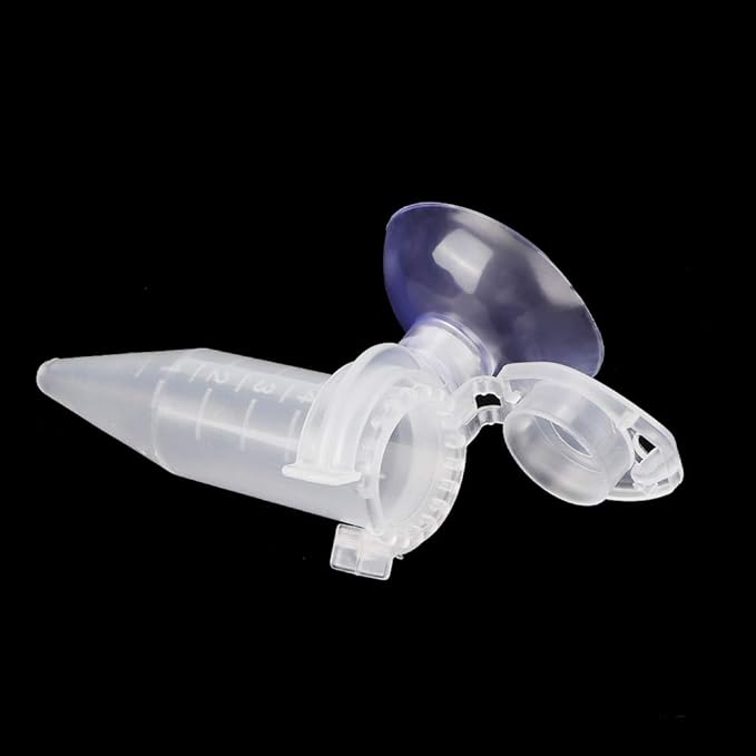 Aquarium Feeding Tube Fish Shrimp Larvae Feeder Fish Feeding Feeder Tapered Funnel Feed Cup with Suction Cup Shrimp Feeding Tube