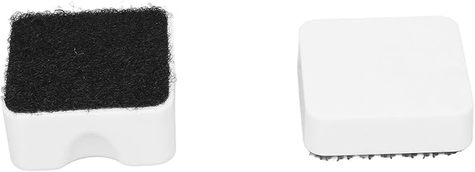 Zerodis Aquarium Scraper, Aquarium Magnetic Brush Scratch Mini Fish Glass Cleaner for Removal Floating Clean Brush Glass Cleaner Scrubber (S)