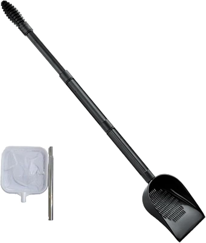 Multiuse Gravels Strainer Sand Shovel Fishtanks Tool Set Pet Supply Ergonomic Handle Kits Pet Aquariums Shovel