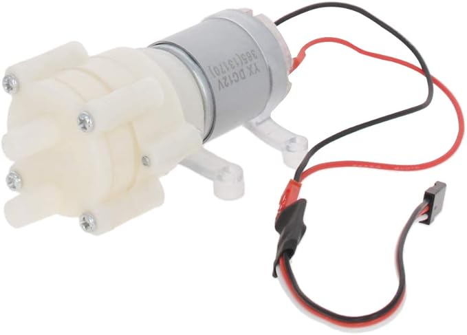 Heyiarbeit 5-12V Electric Diaphragm Pump Water Pumps Self Priming 1.5-2L/Min DC Diaphragm Pump 7mm+JST for Tea Machine Aquarium Water Cooling Fish Tank 1PCS
