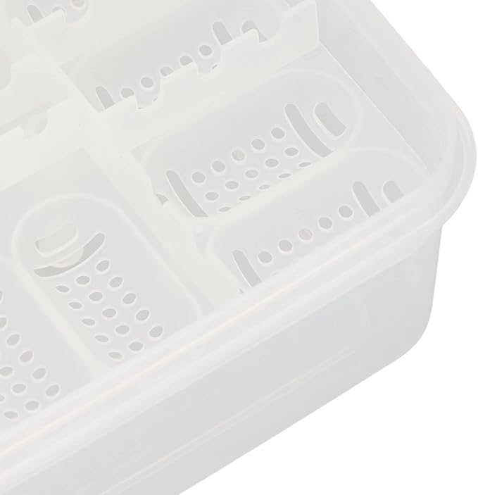 16 Grids Reptile Breeding Box,Reptile Incubator Professional Plastic Reptile Breeding Box Hatching Incubator for Amphibians Snakes Lizards Turtles Tortoises Geckos