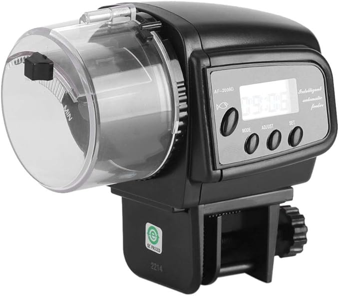 LCD Electronic Automatic Fish Feeder Dispenser Timer Automatic Tank Food Feeding Machine Aquarium Auto Fish Feeder Timer