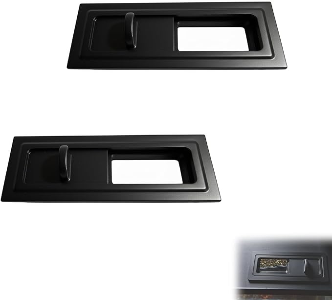 2 Pk Sliding Feeder Cover Aquarium Lid for Fluval Flex 9 Gallon Tank