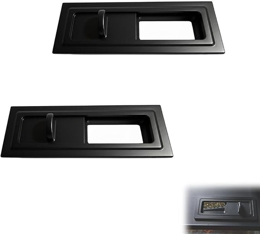 2 Pk Sliding Feeder Cover Aquarium Lid for Fluval Flex 9 Gallon Tank