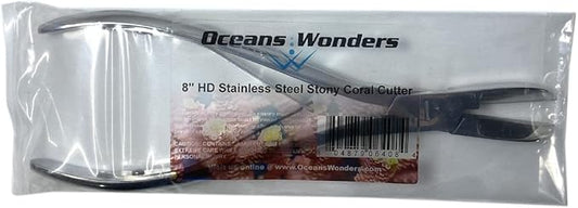 Oceans Wonders 8" HD Stainless Steel Stony Coral Cutter