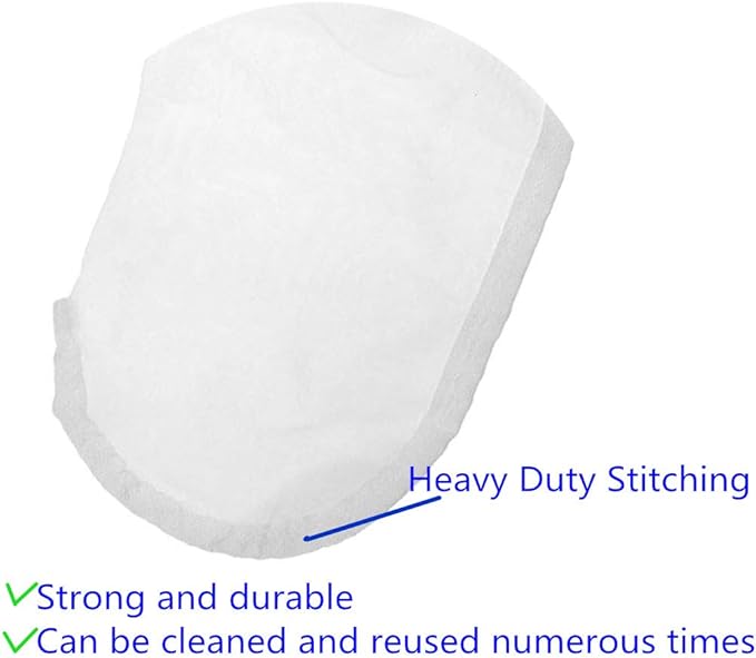 Nylon Mesh Filter Socks 4 Inch Ring 50/100 / 200/300 Micron - by 15 Inch Long – Aquarium Filter Bags - 2 Pack (400 Micron - 4 x 15 Inch)