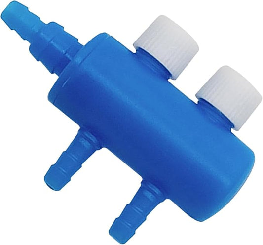 Aquarium Air Tubing Valves – Air Pump Splitter Control, Adjustable Lever Distributor | Airline Tube Connectors Fittings For Fish Tank Bubblers, Aquatic Systems, Airs Flow Management And Oxygen Supply