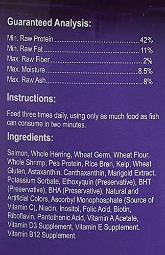 Omega One Super Color Sinking Cichlid Pellets, Small, 15 lb x1