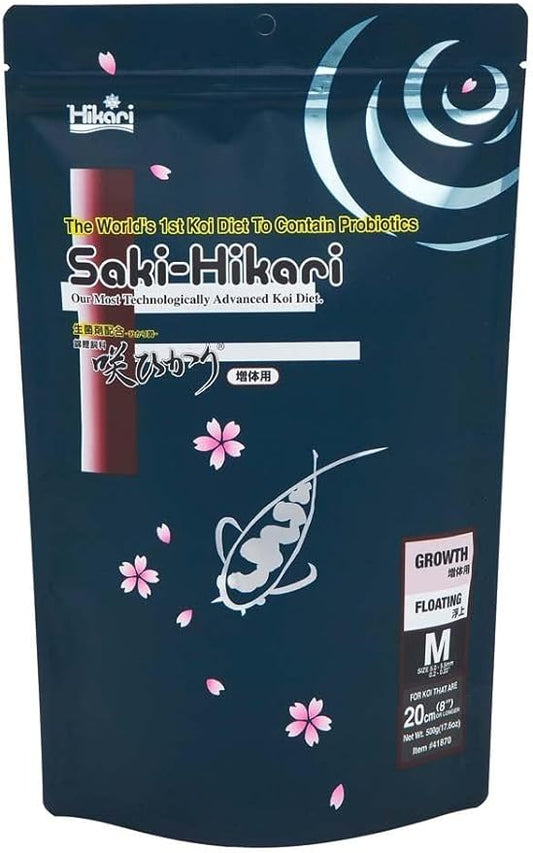 Hikari 330349 Saki Growth Medium Pellets, 17.6 oz