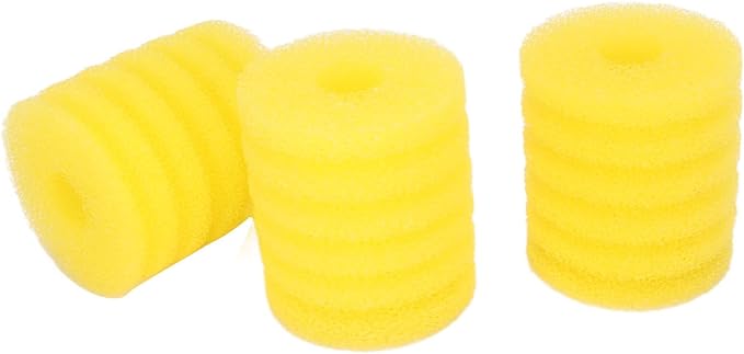 3Pcs Aquarium Filter Sponge Aquarium Filter Foam Sponge Fish Cylindrical Filter Foam Sponge Rolls Filter Accessories for Fish Aquarium Pre Filter fish tank filter