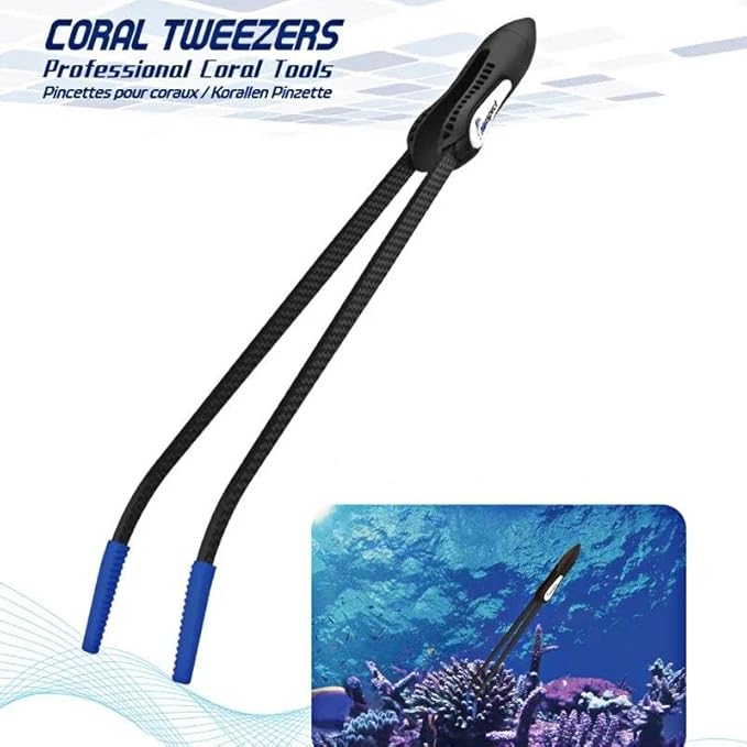 Maxspect Aquarium Carbon Fiber Float Coral Tweezers Cleaning Tools