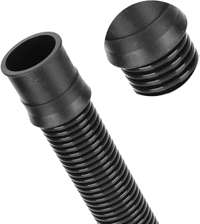 Aquarium Water Hose, 25mm Black Corrugated EVA Tubing, Fish Tank Maintenance Hose for Fresh and Saltwater Tanks