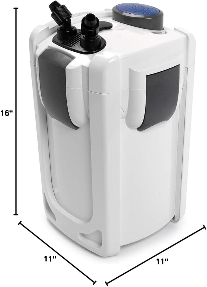SUNSUN HW-703B 370GPH Canister Aquarium Filter with Meida Kits