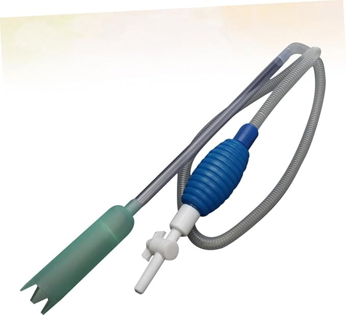 DOITOOL 2pcs Manual Siphon Pump for Fish Tank Water Changes Easy to Use Aquarium Tool for Gravel Sand Cleaning Efficient Water Device for Daily Maintenance
