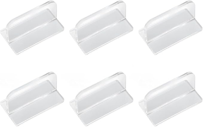 Fdit 6Pcs Aquarium Cover Handle Secure Grip Acrylic Aquarium Lid Pull Handle Suitable for Home