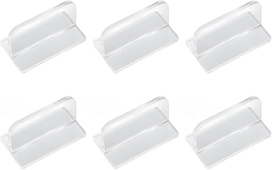 Fdit 6Pcs Aquarium Cover Handle Secure Grip Acrylic Aquarium Lid Pull Handle Suitable for Home