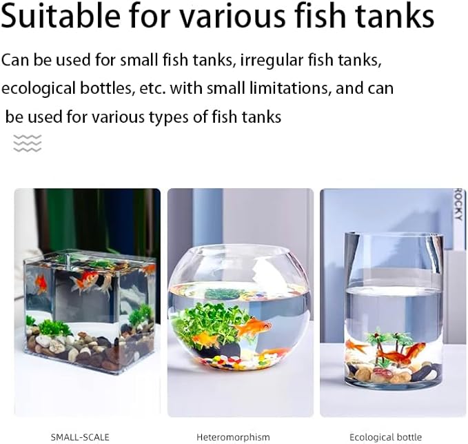 Aquarium Sponge Filter Fish Tank bio Biochemical Betta Shrimp Nano Filter with Airline Tubing (M up to 20Gal 2 Pcs)