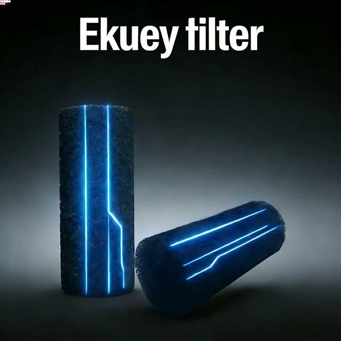Pre-Filter Foam Replacement Sponge Filtration Kit for Pond Aquarium Fish Tank (5″-2 Pack-Compressed)