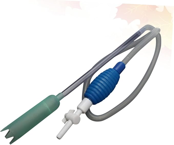 2m Fish Tank Water Changer Manual Sand Washer Pump Effortless Aquarium Cleaning Tool for Daily Maintenance and Routine Water Changes