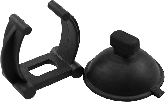 Aquarium Suction Cup Heater Suction Cup with Clamp for 25mm Inner Diameter Aquarium Heater Pipe Hose Plant Fish Tank 12PCS