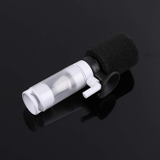 Aquariums Small Filter Quiet Air Driven with Tube Including Suction Cup and Sponge for Shrimp Tanks Aquariums Heater Light Thermometers Plant Sand Decorations Fish Decorations Light Fish