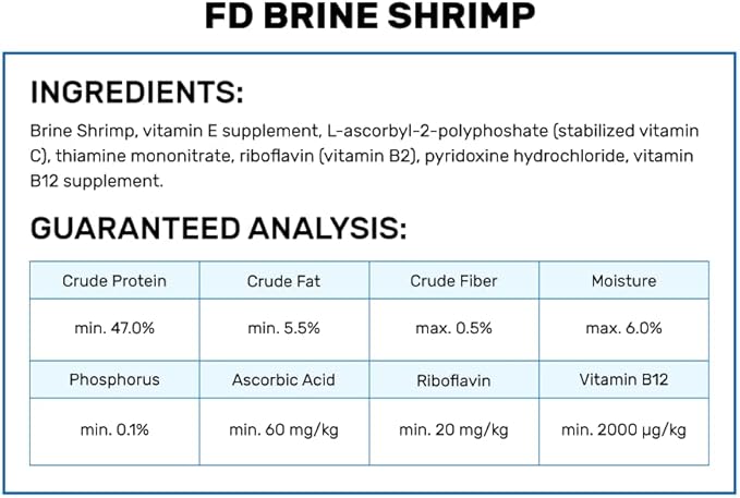 Hikari Bio-Pure Freeze Dried Brine Shrimp for Pets, 1.76-Ounce