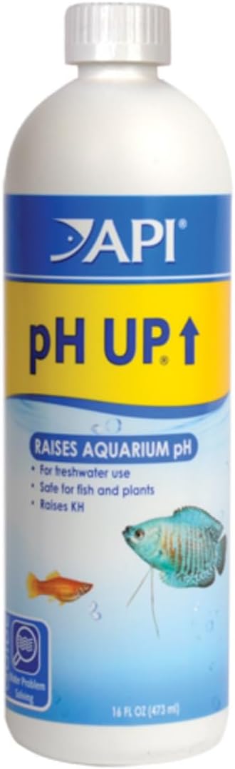API pH UP Freshwater Aquarium Water pH Raising Solution 16-Ounce Bottle