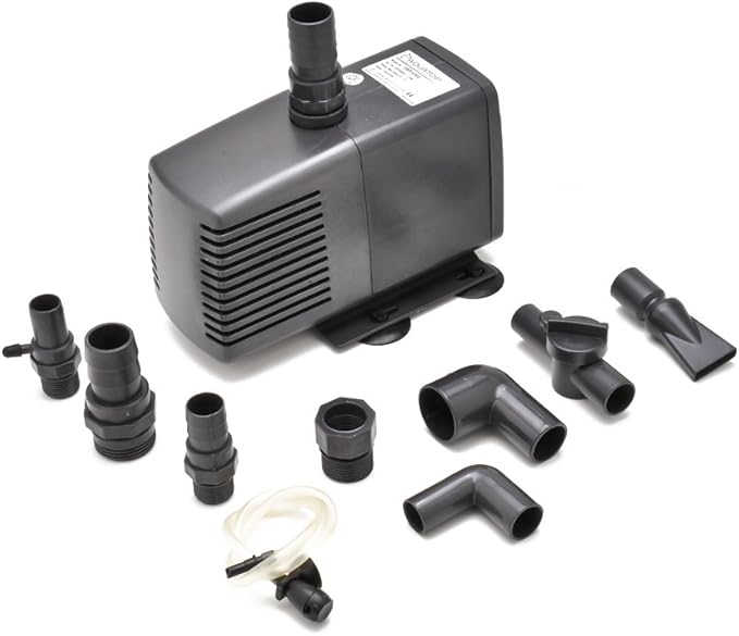 Aquatop MaxFlow Submersible Aquarium Pump 1,056 GPH adjustable flow, for fish tanks, sumps and statuary, SWP-3600