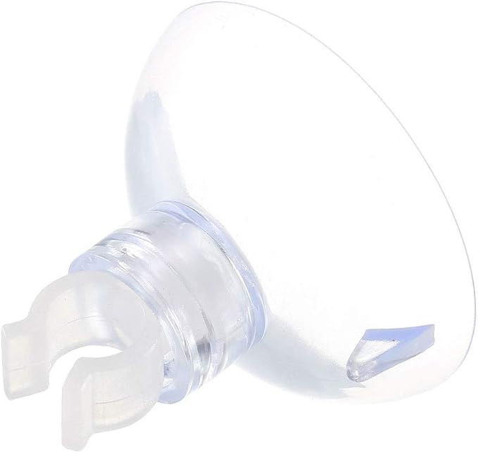 uxcell Aquarium Suction Cup Clips Airline Tube Holders Clamps for Fish Tank Clear 6mm 6Pcs
