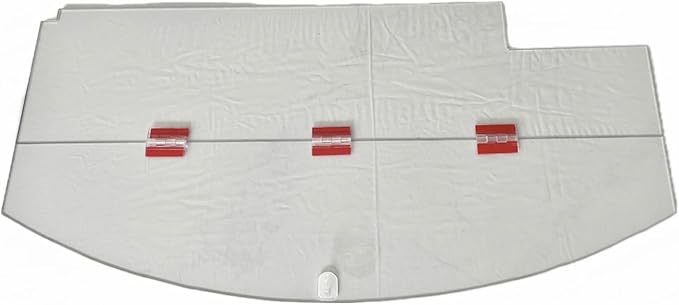 Aquarium Lid 36 Gallon Bow Front 3/16" Clear Polycarbonate. Tank not Included (Filter 3x9 & Corner Cutout)
