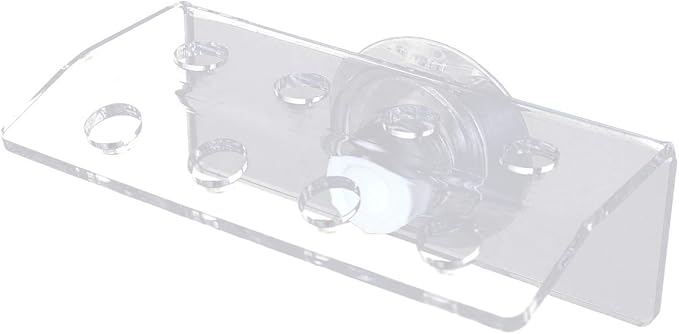POPETPOP Coral Frag Rack-Acrylic Frag Tank Aquarium Coral Holder Live Fish Tank Button Reef Enhanced Suction Cup (8 Plug Holes)