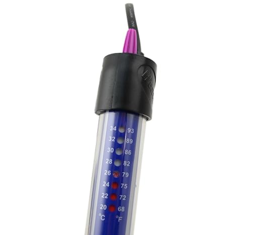 CNZ 300-Watt Quartz Glass Submersible Heater with Digital Aquarium Thermometer