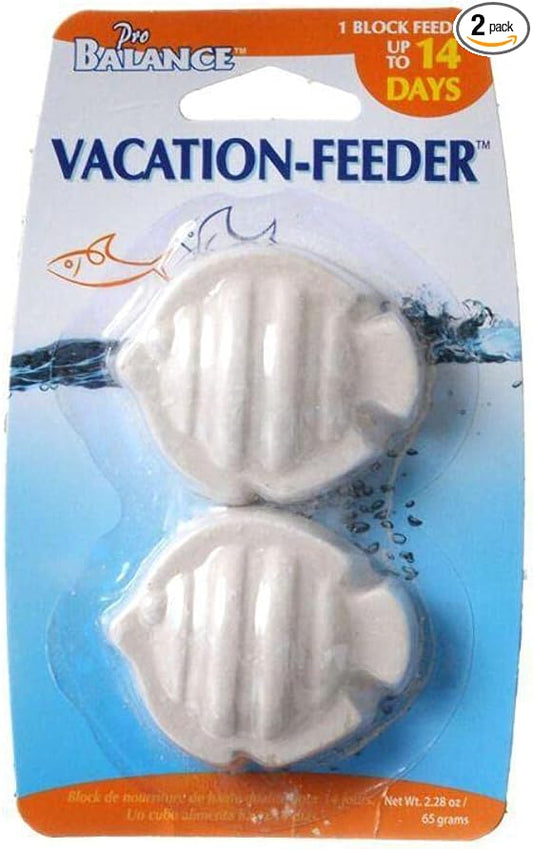 Penn Plax Fish Shape Vacation Fish Feeder, 2.2 oz.