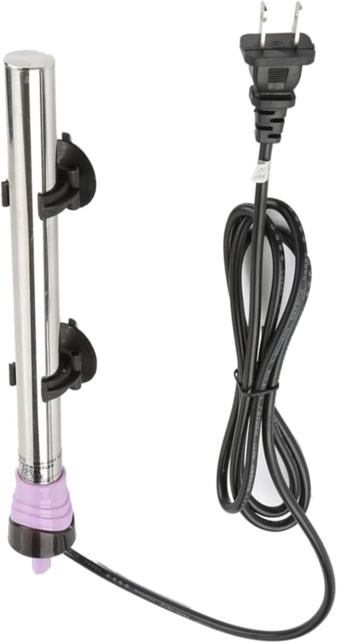 Fish Tank Heater Fish Tank Heating Bar with Suction Cup Fish Tank Electric Heater for Aquarium Fish Tank 50W/100W/200W/300W/500W (US Plug 300w)