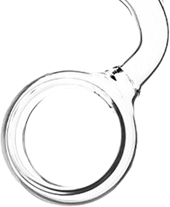 Aquarium Lily Tube Glass Lily Pipe in in/Out Clear Remove Oil Easy to Clean with Surface Skimmer Fish Tank Filter, 10mm