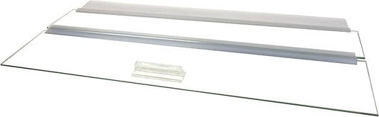(1) Glass Canopy 16x08 - Fits Aquarium Masters/Deep Blue/Seapora 5.5 Regular Aquariums