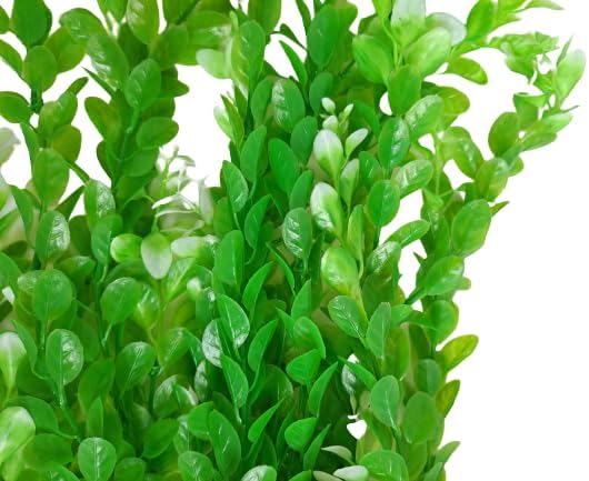 Jumbo Extra Large Tall Plastic Seaweed Aquarium Plant 19-20 Inch (50-52cm) Tall, Green Bushy Leaf Plant with Base 19-20 Inch Fish Tank or Pond Decoration Ornament