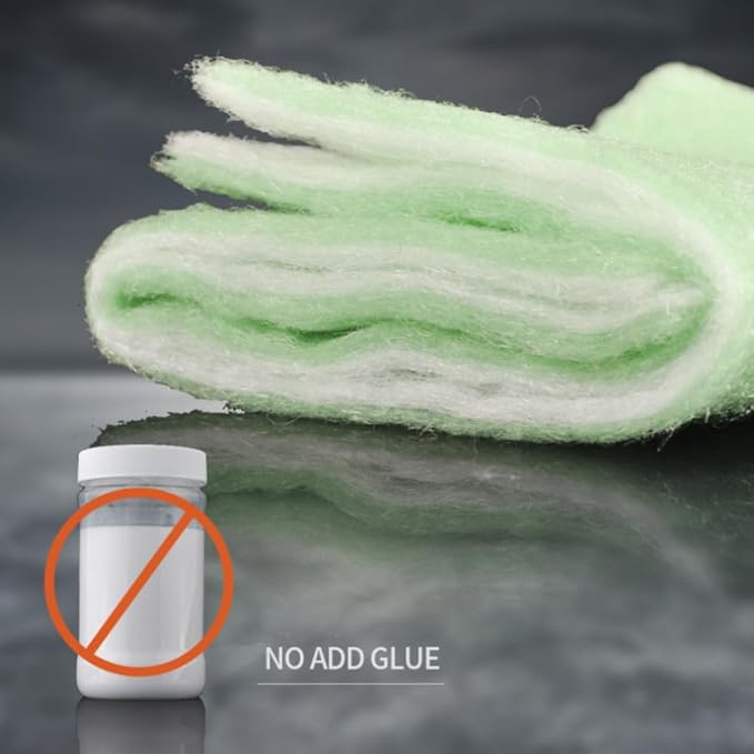 2 Pieces Sponge Filter for Aquarium, 2 Layers Bio Filter Sponge, White and Green Universal Use, Durable, Cut-to-fit