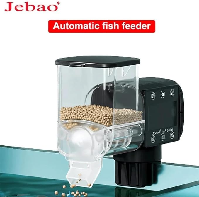 Jebao Automatic Fish Feeder for Aquarium, Battery-Operated (AF-250)