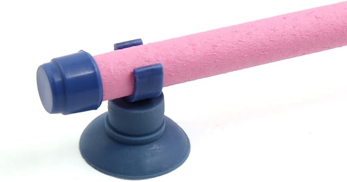 uxcell Pink 23" Length Fish Tank Filter Hydroponic Air Stone Bubble Wall Tube Pump Ornament