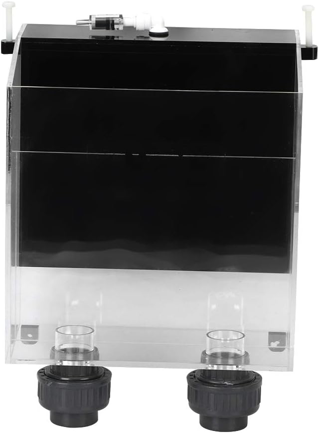 Zerodis Aquarium Water Cycle Box, Acrylic Hang On Fish Water Siphon Air Pumps for Recycled Water and Increase Oxygen, Filtration Water No Noise Fish Filter