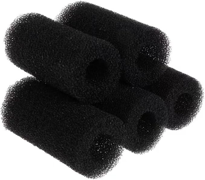 5Pcs Black Pre-Filter Sponge Aquarium Pre Filter Black Foam Rolls Compatible Intake Filter Accessories For Fish For Tank Aquarium Filter Sponge Aquarium Filter Sponge Cut ，Aquarium Pumps and Filters