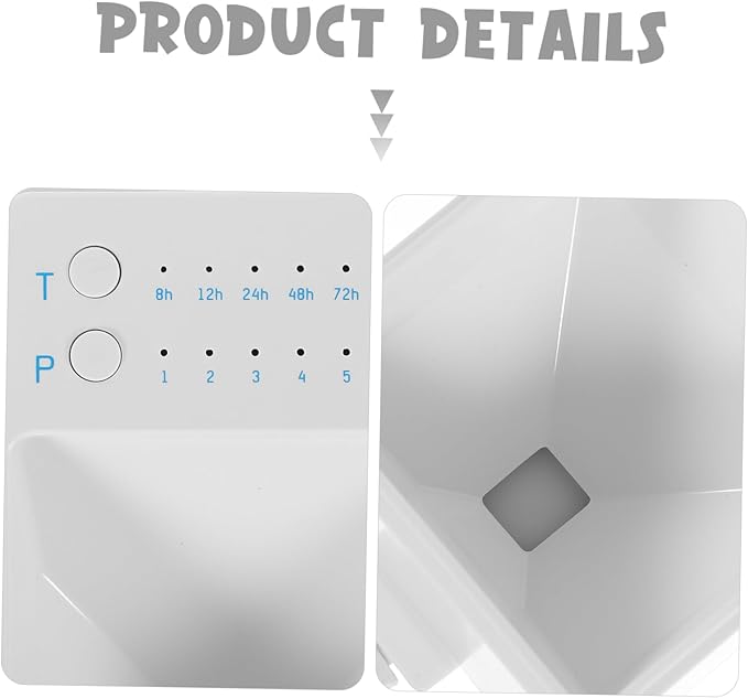 YARNOW 1Set Automatic Fish Feeder for Small Aquariums Durable Material Precise Timer Control for Desktop Fish Tanks Easy to Use Silent Operation