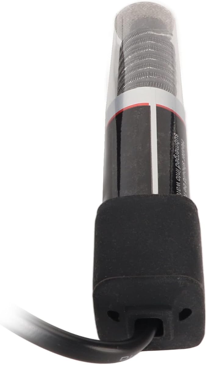 Mini Fish Heater, Quartz Glass Temperature Control Safety Small Submersible Aquarium Heater Intelligent for Freshwater (50W US Plug 110V)