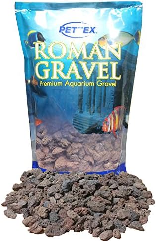 Pettex Roman Gravel Aquatic Roman Gravel, 1 Kg, Natural Lava Lumps