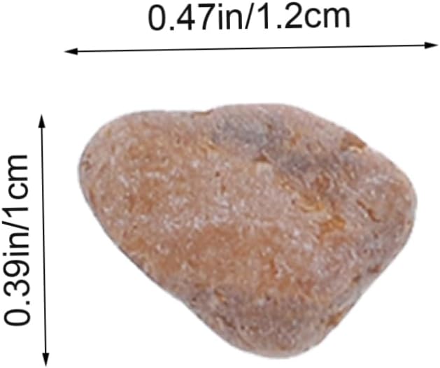 Unomor 1set Aquarium Gravel Decorative Stones Polished Natural Sand for Fish Tank Substrate Safe for Freshwater for Aquascaping and Vase Filling