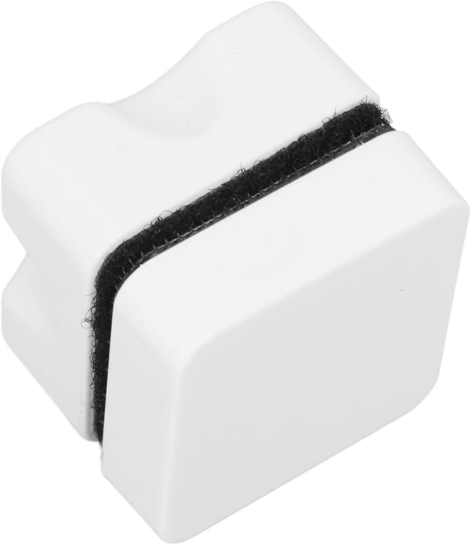 Zerodis Aquarium Scraper, Aquarium Magnetic Brush Scratch Mini Fish Glass Cleaner for Removal Floating Clean Brush Glass Cleaner Scrubber (S)